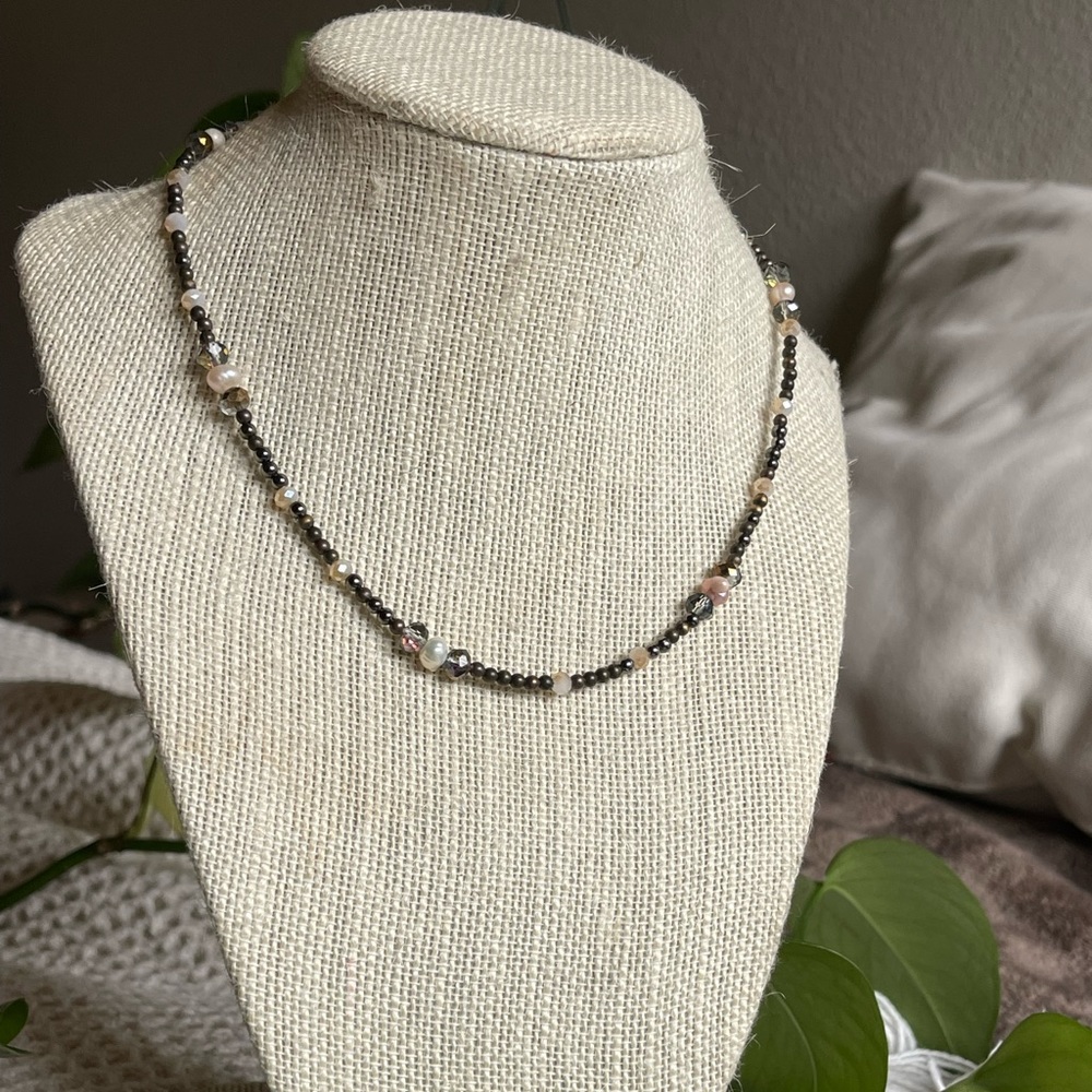 Magnetic handmade necklace